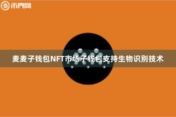 麦麦子钱包NFT市场子钱包支持生物识别技术