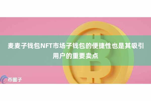 麦麦子钱包NFT市场子钱包的便捷性也是其吸引用户的重要卖点