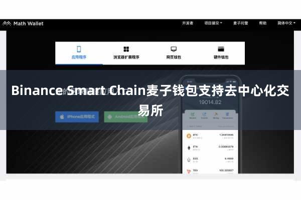 Binance Smart Chain麦子钱包支持去中心化交易所