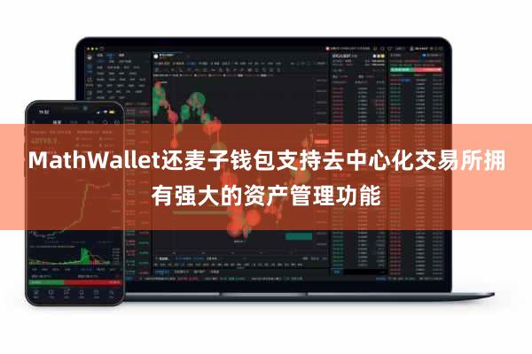 MathWallet还麦子钱包支持去中心化交易所拥有强大的资产管理功能